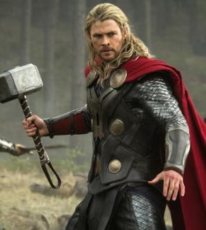 Thor in battle armour