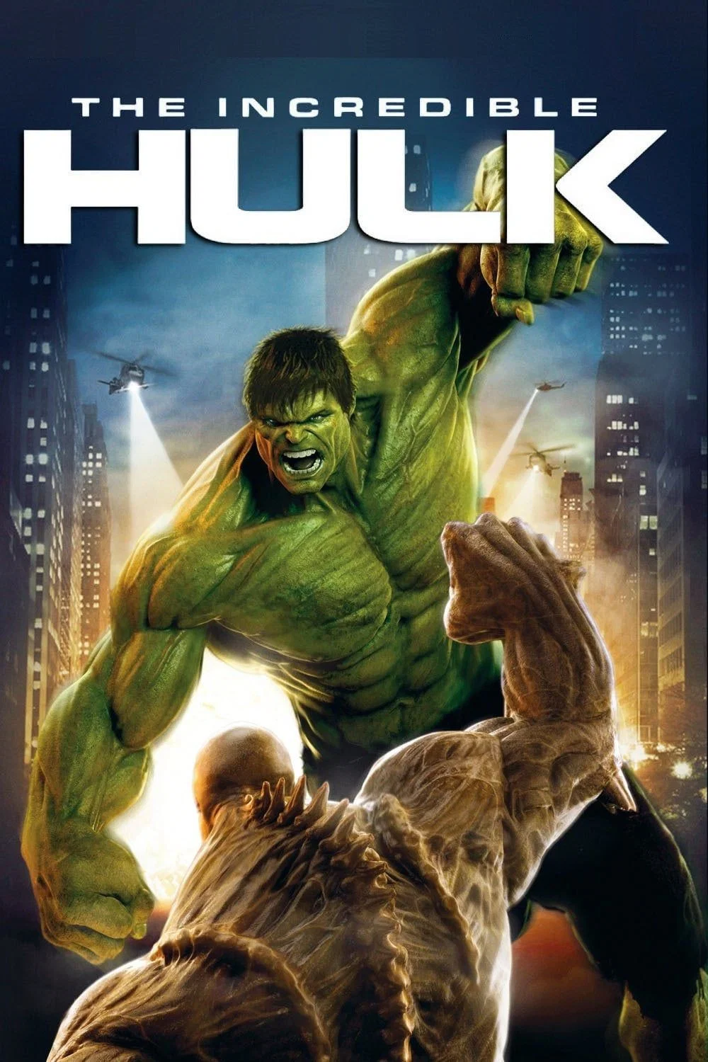 The Incredible Hulk poster